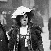 Mabel Capper, a suffragette and violent revolutionary.